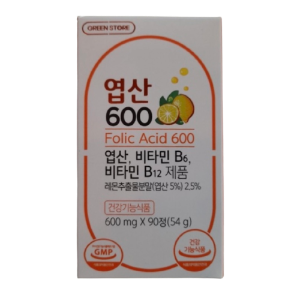 레몬유래 엽산 600(3개월분)